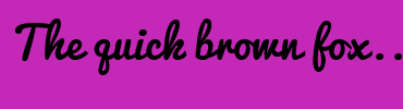 Image with Font Color FFFFFF and Background Color C428B7
