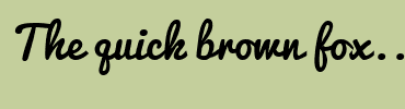 Image with Font Color FFFFFF and Background Color C4CF9C