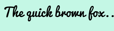 Image with Font Color D4C5F2 and Background Color C4F7E5