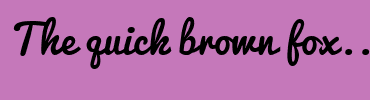 Image with Font Color FFFFFF and Background Color C578BA