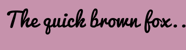 Image with Font Color FFFFFF and Background Color C692AC
