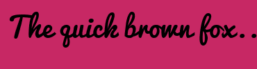 Image with Font Color FFFFFF and Background Color C72864