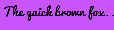 Image with Font Color FFFFFF and Background Color C854FC