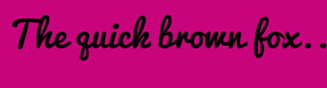 Image with Font Color 802CA1 and Background Color C9037B