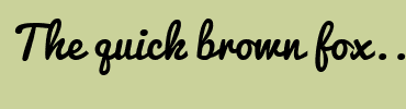 Image with Font Color 3E003B and Background Color CAD29A