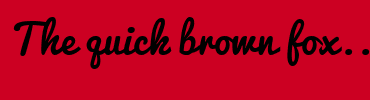 Image with Font Color FFFFFF and Background Color CC0022