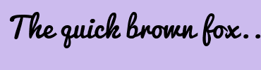 Image with Font Color FFE1C3 and Background Color CCBBEE