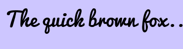 Image with Font Color F0D677 and Background Color CDC6FF