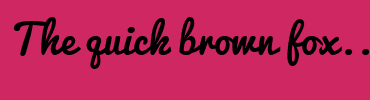 Image with Font Color 2CDFB8 and Background Color CE2762