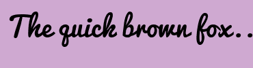 Image with Font Color 51E320 and Background Color CFA9D1