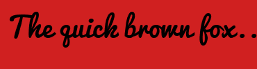 Image with Font Color FFFFFF and Background Color D02020