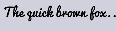 Image with Font Color 3885CA and Background Color D1D1DD