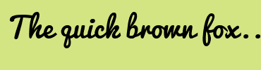 Image with Font Color FFFFFF and Background Color D3E583