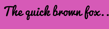 Image with Font Color D03D3D and Background Color D65AB7