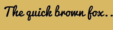 Image with Font Color B80505 and Background Color D7B963