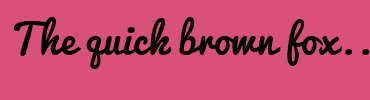 Image with Font Color FFFFFF and Background Color D8517B