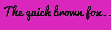 Image with Font Color FFFFFF and Background Color DB28BF