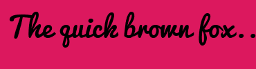 Image with Font Color FFFFFF and Background Color DC185E