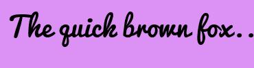 Image with Font Color FFFFFF and Background Color DC91F5
