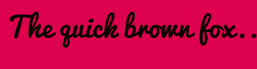 Image with Font Color 000000 and Background Color DD004E