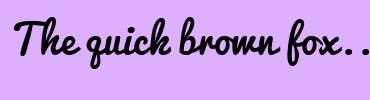 Image with Font Color FFFFFF and Background Color DDAFFF