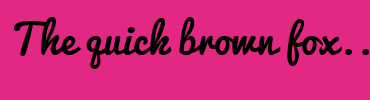 Image with Font Color B4CBDA and Background Color E22882