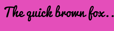 Image with Font Color FFFFFF and Background Color E44EBA