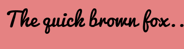 Image with Font Color 902C2C and Background Color E58282