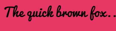 Image with Font Color FFFFFF and Background Color E63663