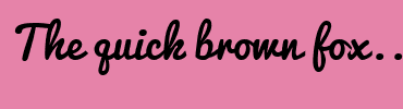 Image with Font Color FF6600 and Background Color E683A9