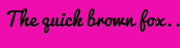 Image with Font Color AE62C1 and Background Color EE0EAD