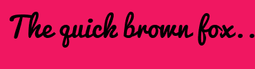 Image with Font Color FFFFFF and Background Color F01761