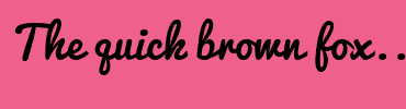 Image with Font Color FFFFFF and Background Color F0608D