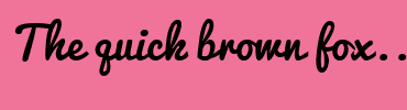 Image with Font Color FFFFFF and Background Color F0749A