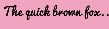 Image with Font Color FFFFFF and Background Color F0A4C0