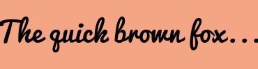 Image with Font Color 2163FC and Background Color F0A686