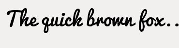 Image with Font Color 2650A3 and Background Color F2EFEF