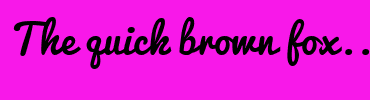 Image with Font Color FAAC74 and Background Color F818E9