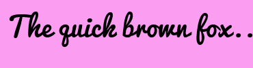 Image with Font Color A14A8F and Background Color FB9DF0