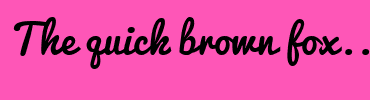 Image with Font Color FFFFFF and Background Color FE56B7
