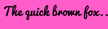Image with Font Color FFFFFF and Background Color FF5DCA