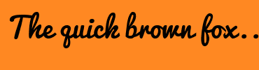 Image with Font Color 222222 and Background Color FF8822