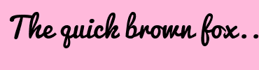 Image with Font Color FFF7A6 and Background Color FFB9DB