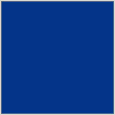 003388 Hex Color Image (BLUE, RESOLUTION BLUE)