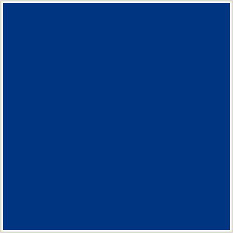 003681 Hex Color Image (BLUE, RESOLUTION BLUE)