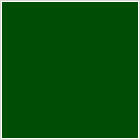 004D06 Hex Color Image (CRUSOE, GREEN)