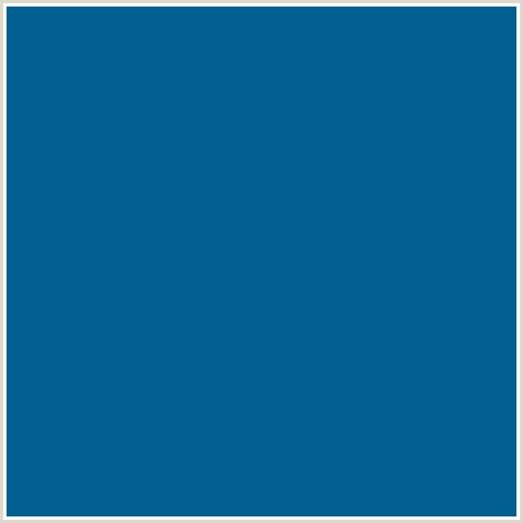 005E91 Hex Color Image (BAHAMA BLUE, BLUE)