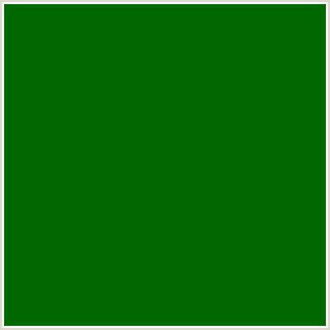 006600 Hex Color Image (CAMARONE, GREEN)