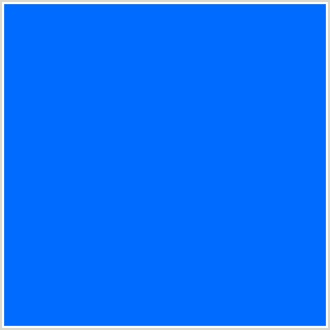 006CFF Hex Color Image (BLUE, BLUE RIBBON)