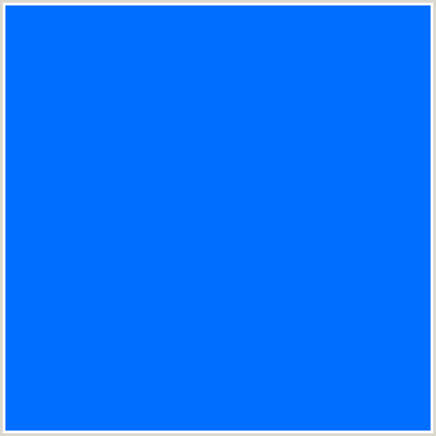 006FFF Hex Color Image (BLUE, BLUE RIBBON)